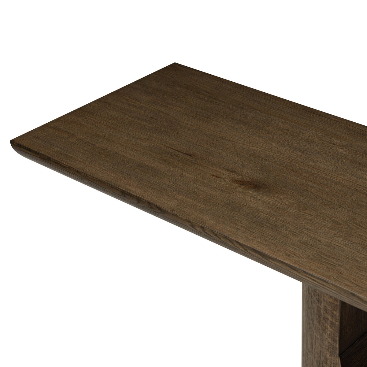 Bevie Console Table - Brown Oak