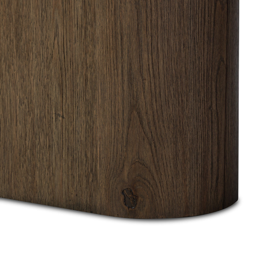 Bevie Console Table - Brown Oak
