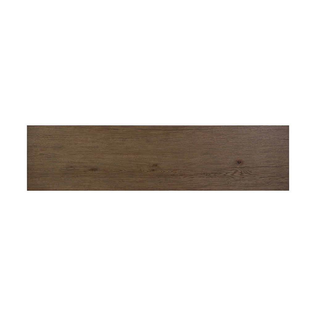 Bevie Console Table - Brown Oak