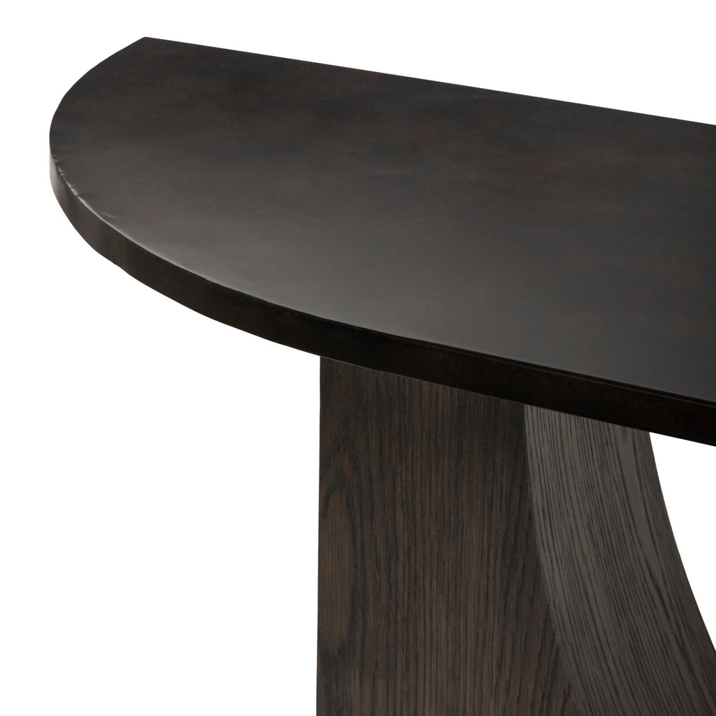 Maly Console Table - Coffee Iron
