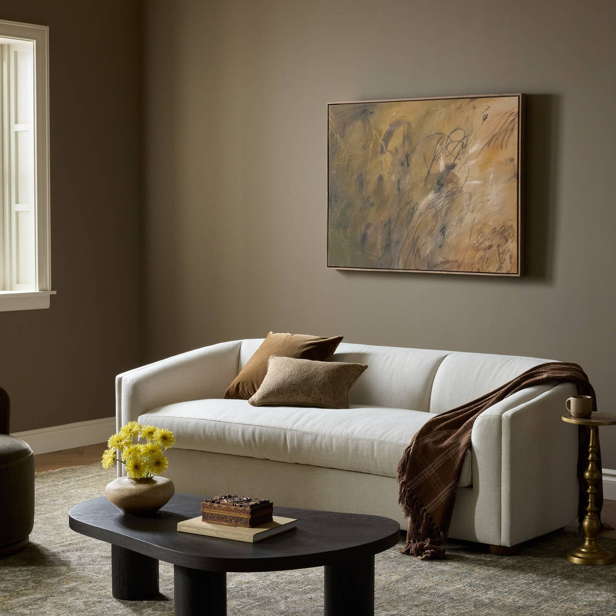 Presley Sofa - Crypton Nomad Snow
