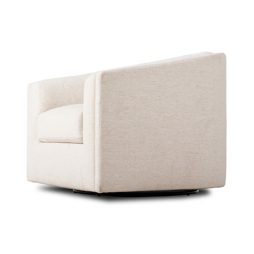 Presley Swivel Chair - Crypton Nomad Snow