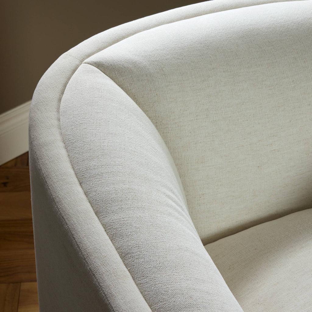 Presley Swivel Chair - Crypton Nomad Snow