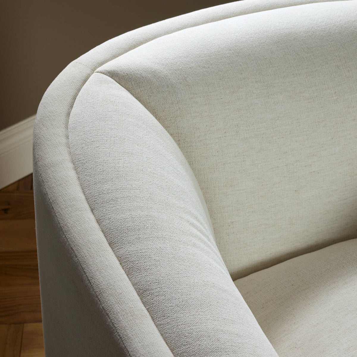 Presley Swivel Chair - Crypton Nomad Snow