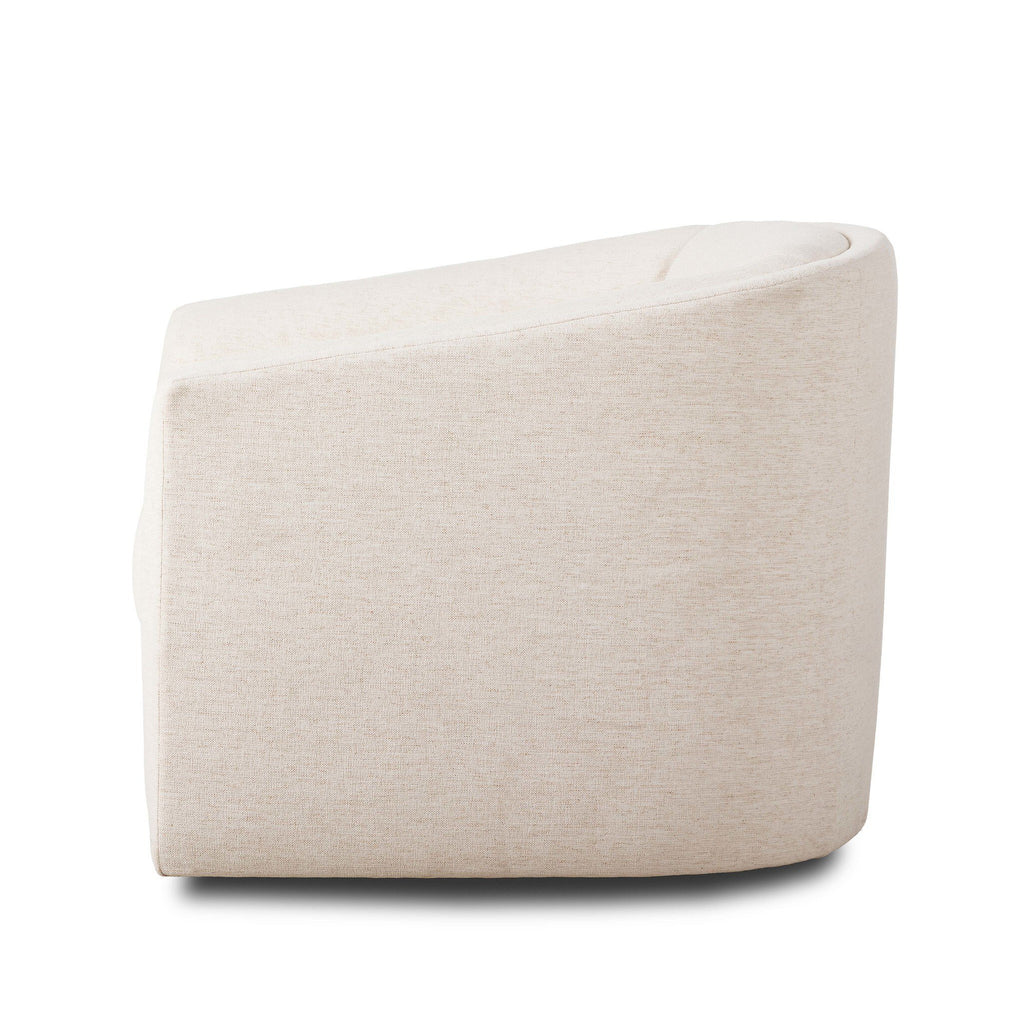 Presley Swivel Chair - Crypton Nomad Snow