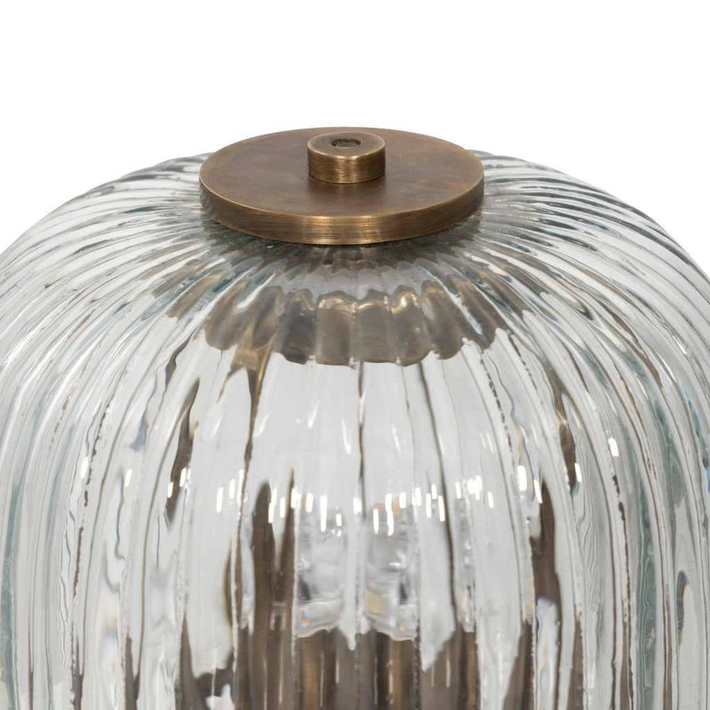 Nomi Cordless Table Lamp - Aged Antique Brass Iron