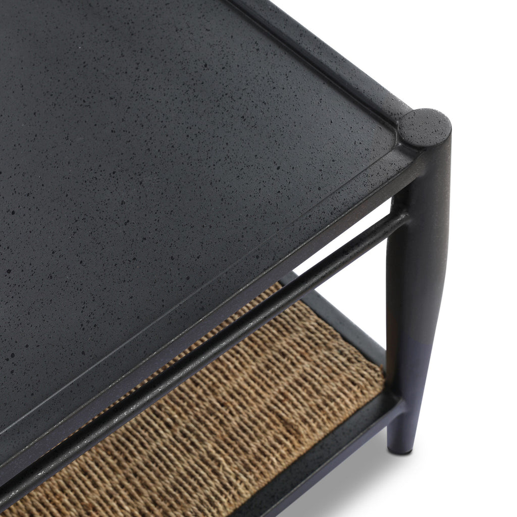Thalen Coffee Table - Rough Iron