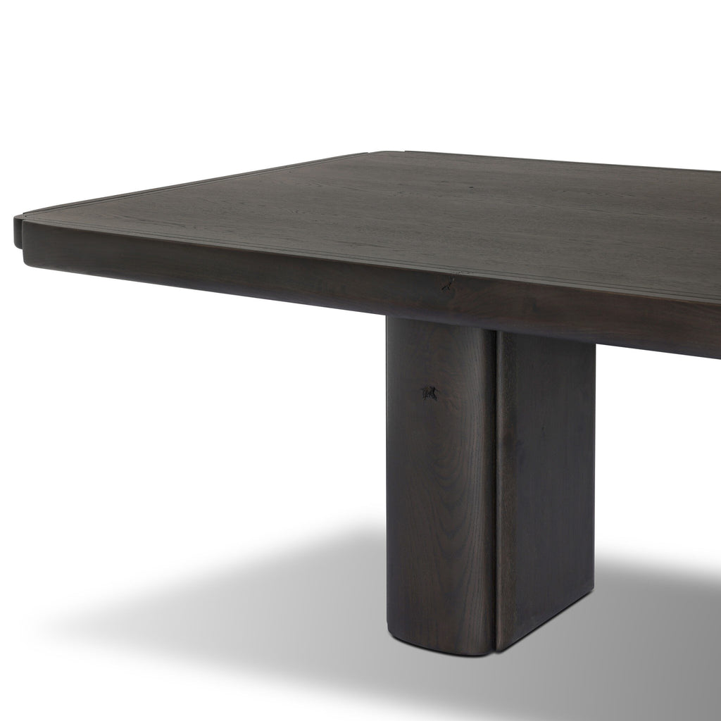 Floyd Dining Table - Smoked Black Oak Veneer