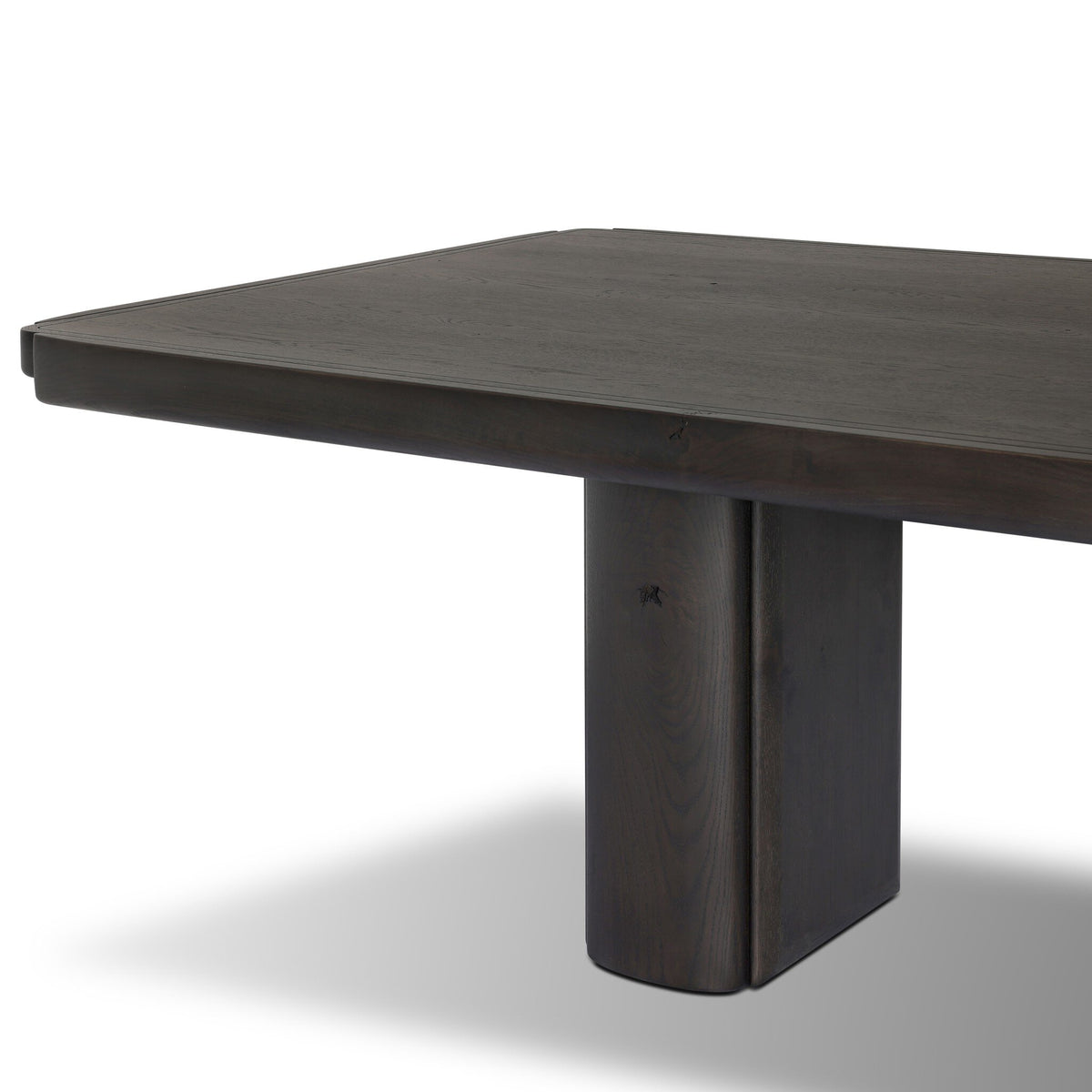 Floyd Dining Table - Smoked Black Oak Veneer