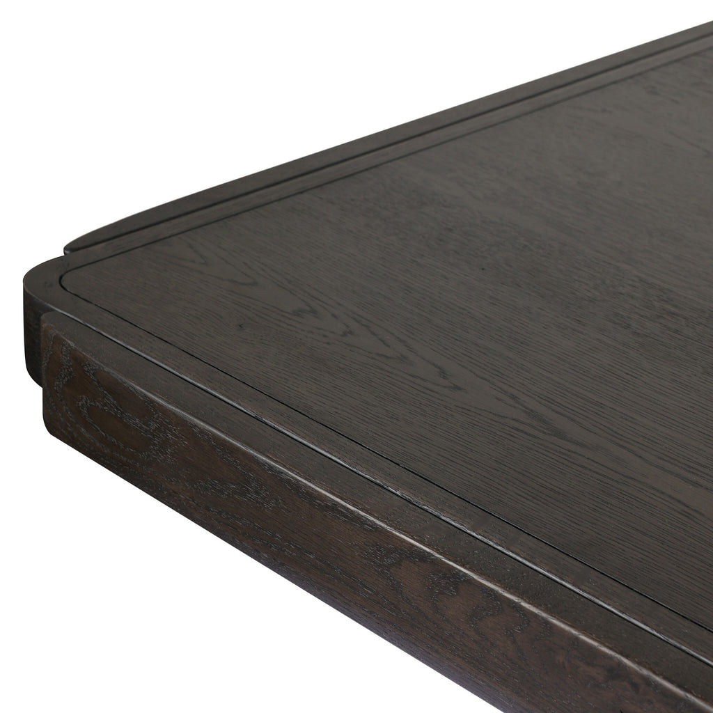 Floyd Dining Table - Smoked Black Oak Veneer