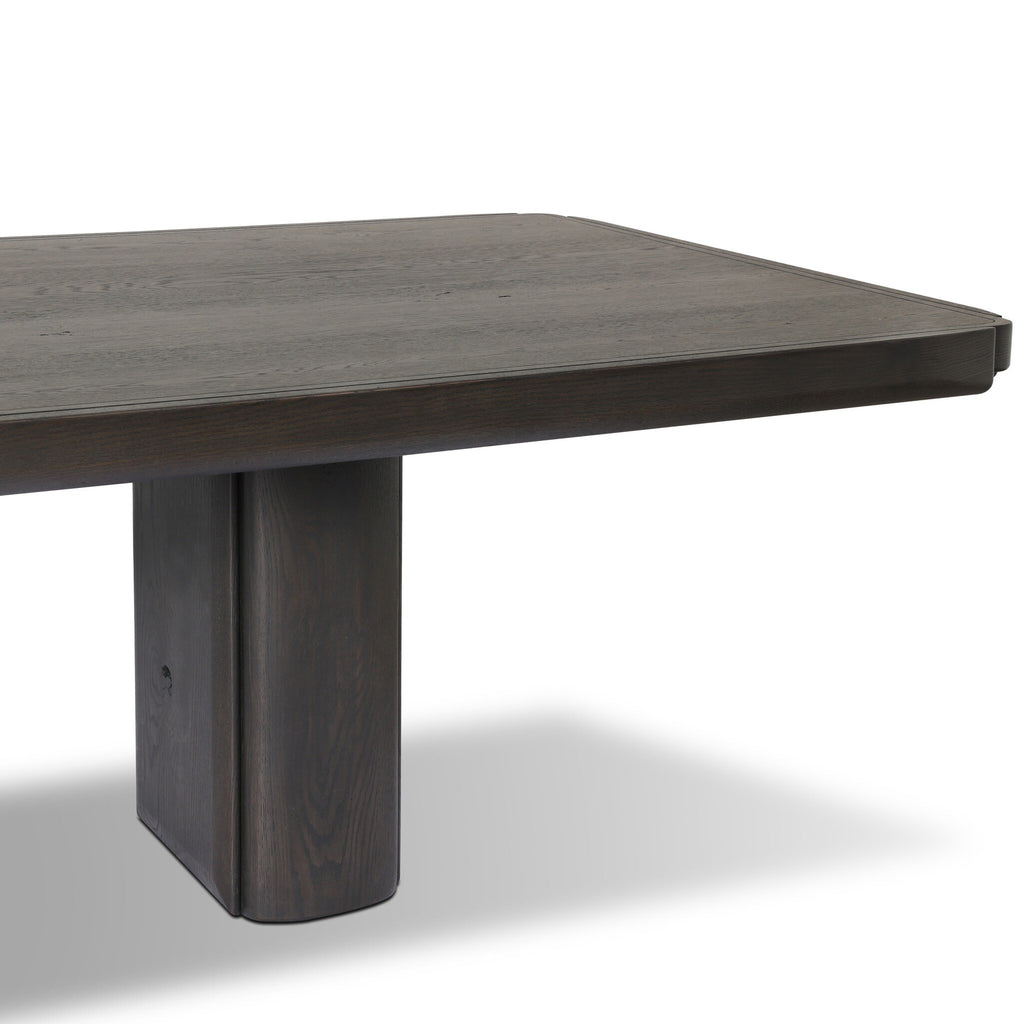 Floyd Dining Table - Smoked Black Oak Veneer
