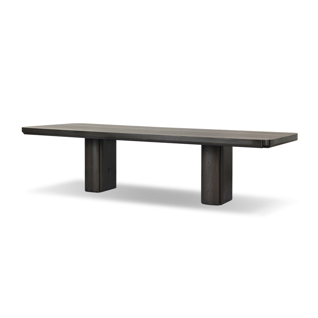 Floyd Dining Table - Smoked Black Oak Veneer