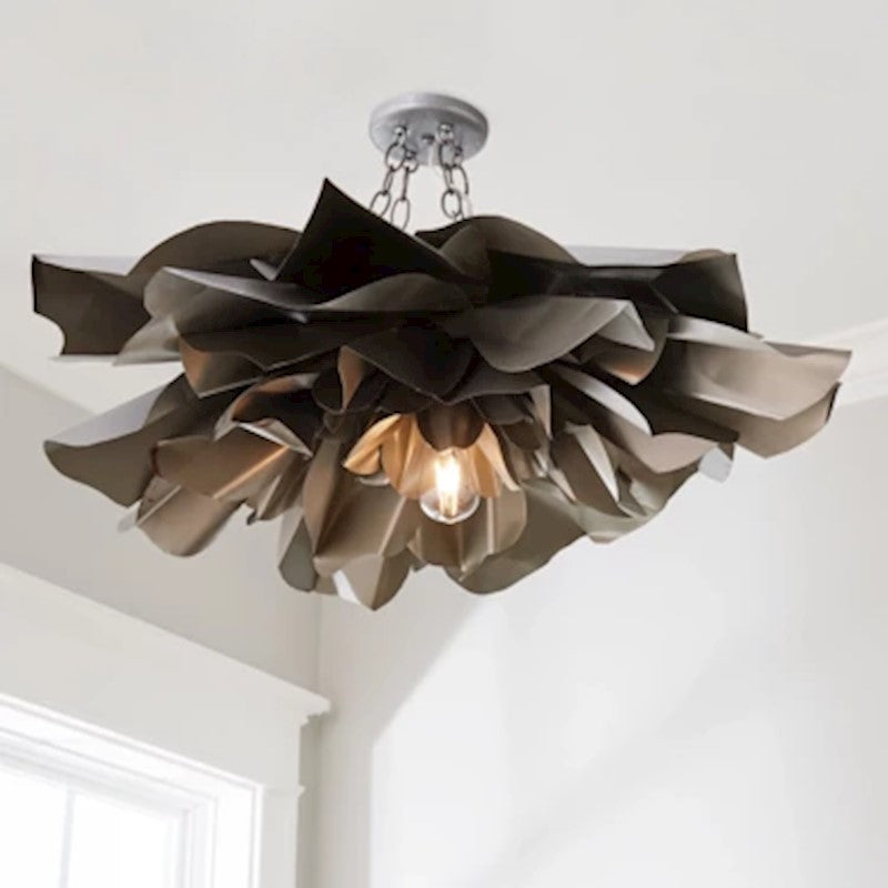 Vintage Magnolia Blossom Ceiling Light
