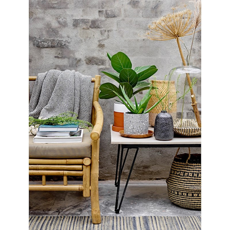 S/3 6", 5", 4" Terra Cotta Vase | Set of 3