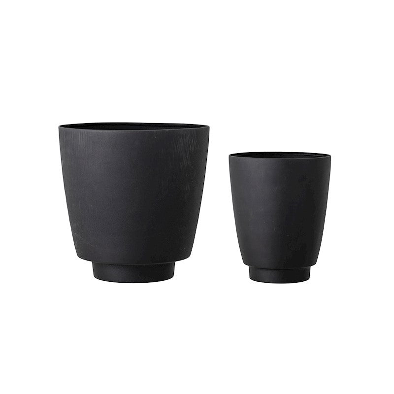 12" Planter Black