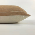 14x20" pillow, vintage rust - w/o insert