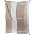 Hand Woven Laney Throw Brown 50x60