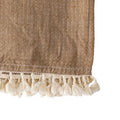 50x60" Hand Woven Bea Muslin Throw Blanket