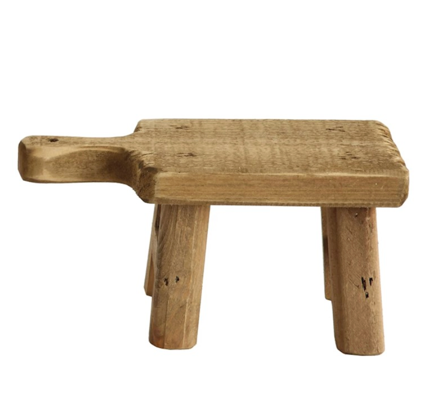 Wood Pedestal