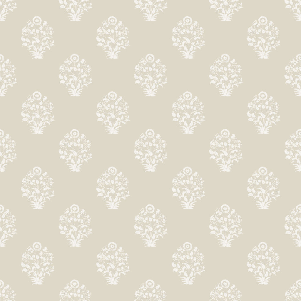 Afton Block Print in Cream