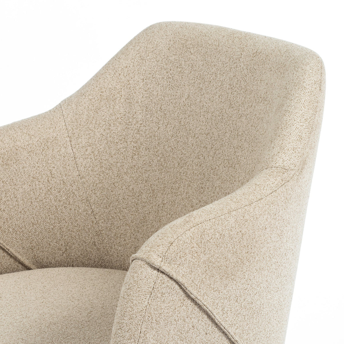 Edna Desk Chair - Fedora Oatmeal