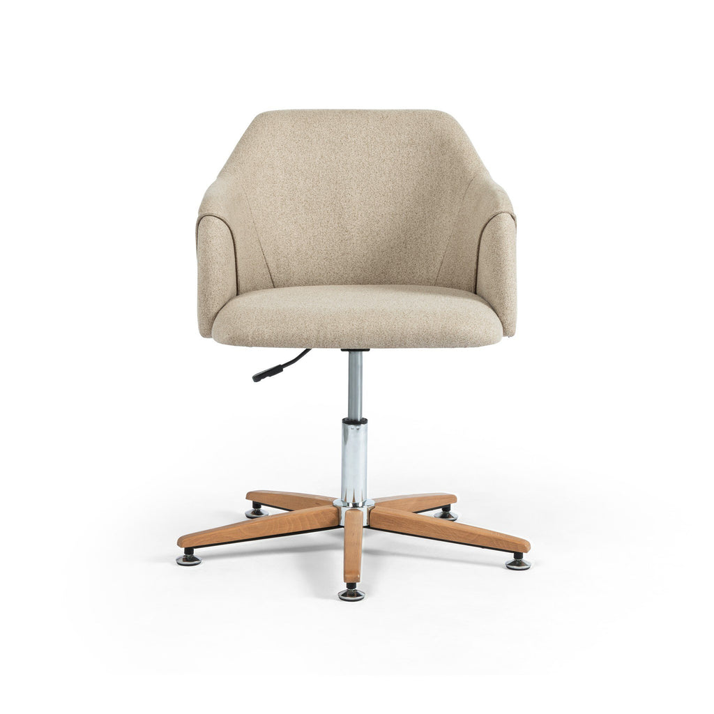 Edna Desk Chair - Fedora Oatmeal