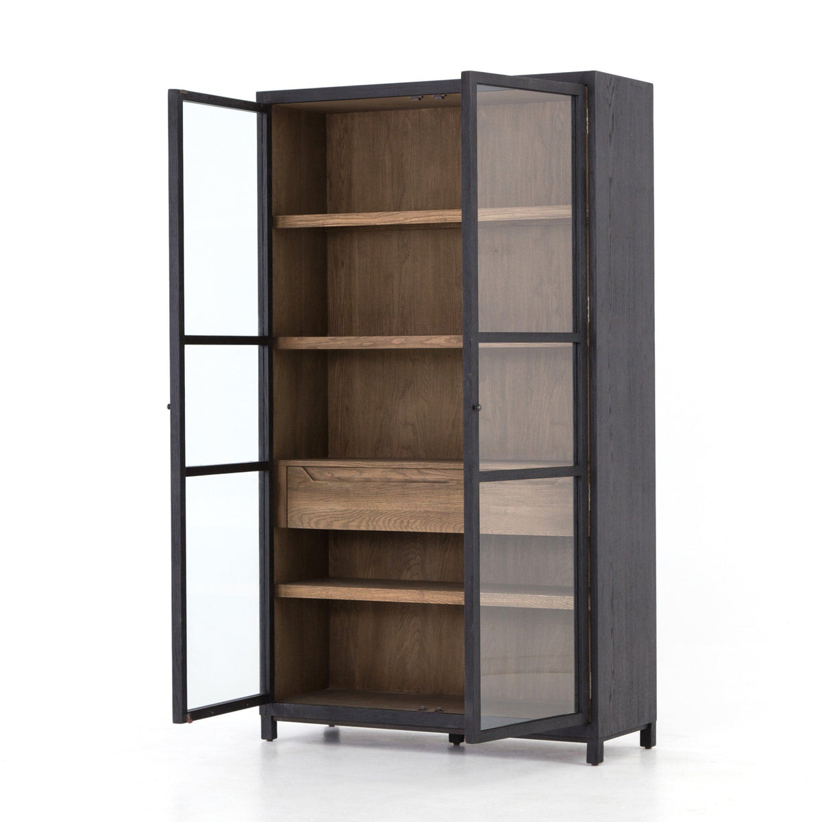 Millie Cabinet - Drifted Oak Veneer