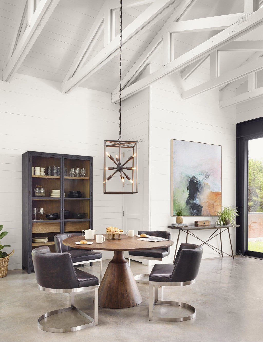 Millie Cabinet - Drifted Oak Veneer