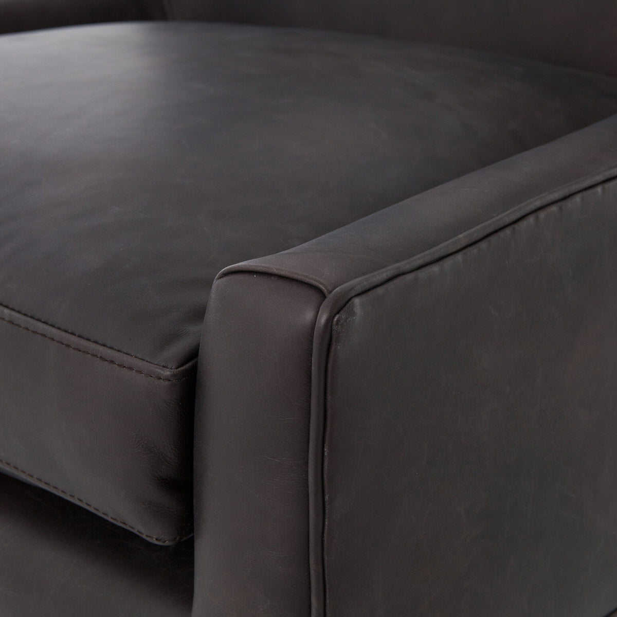 Marlow Wing Chair - Vintage Black