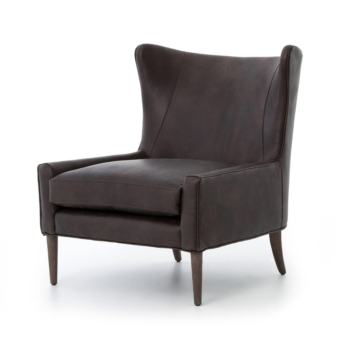 Marlow Wing Chair - Vintage Black