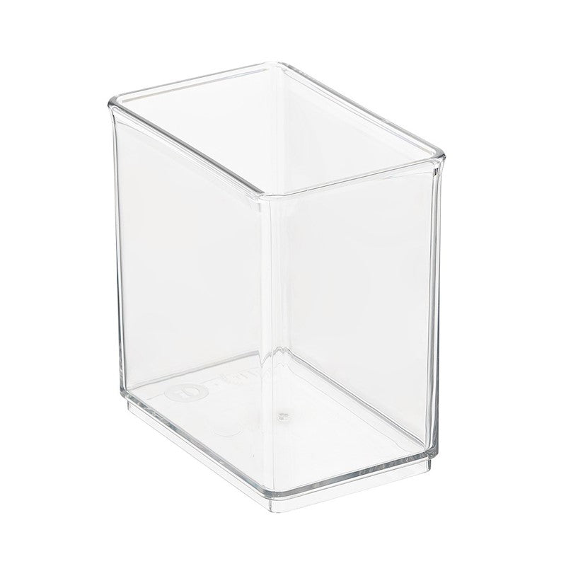 5"x5"x3" Clear Tall Bin Organizer