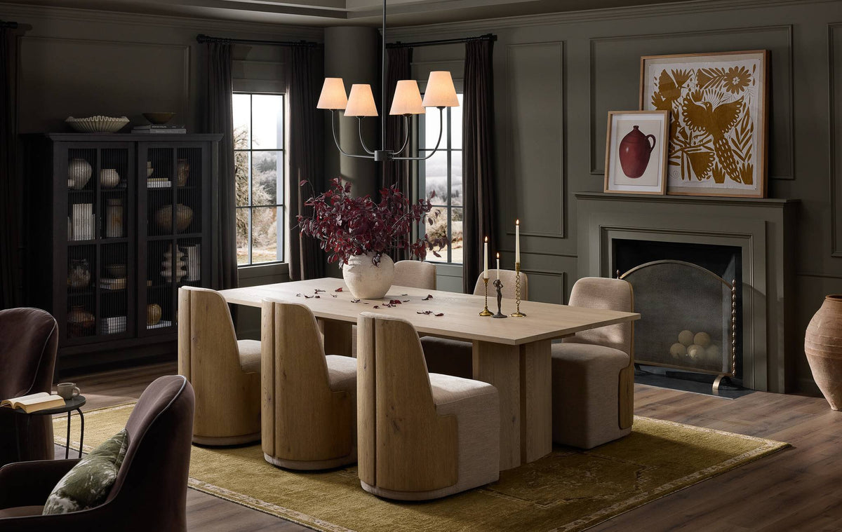 Rosaria Linear Chandelier - Natural Bronze