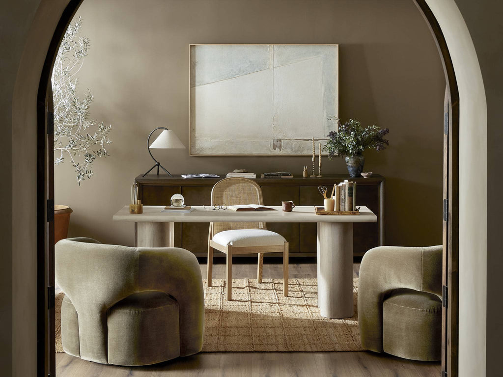Mazie Swivel Chair - Monte Olive