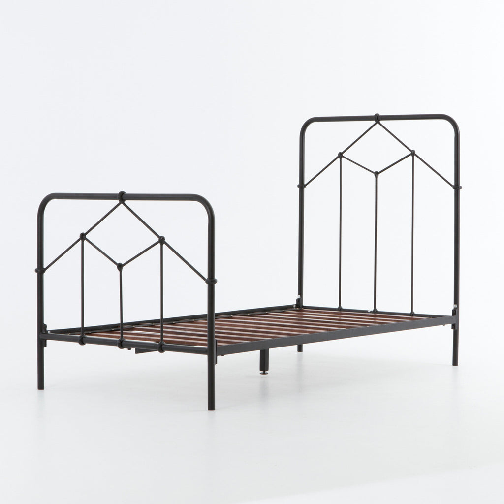 Casey Bed - Sandblasted Vintage Black