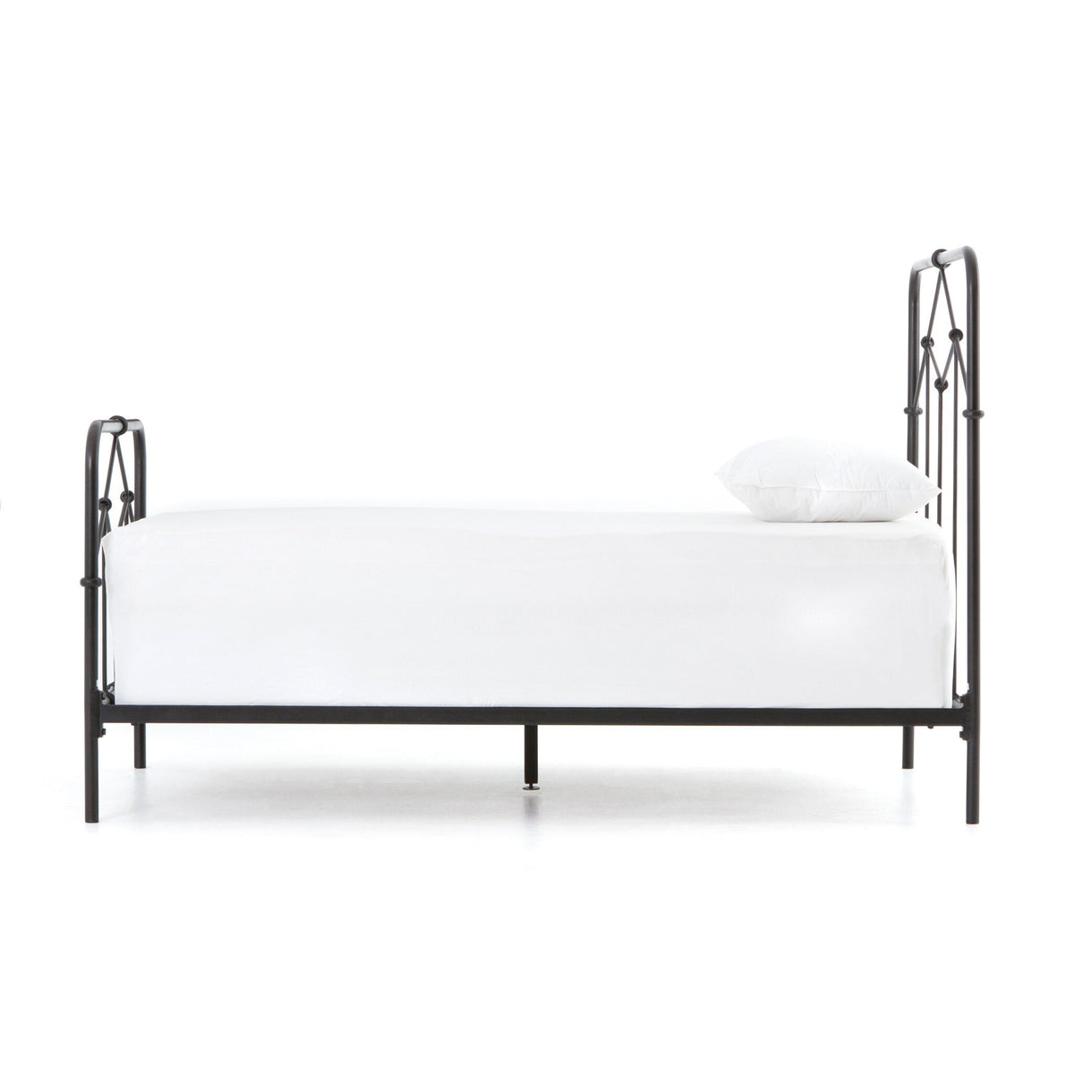 Casey Bed - Sandblasted Vintage Black
