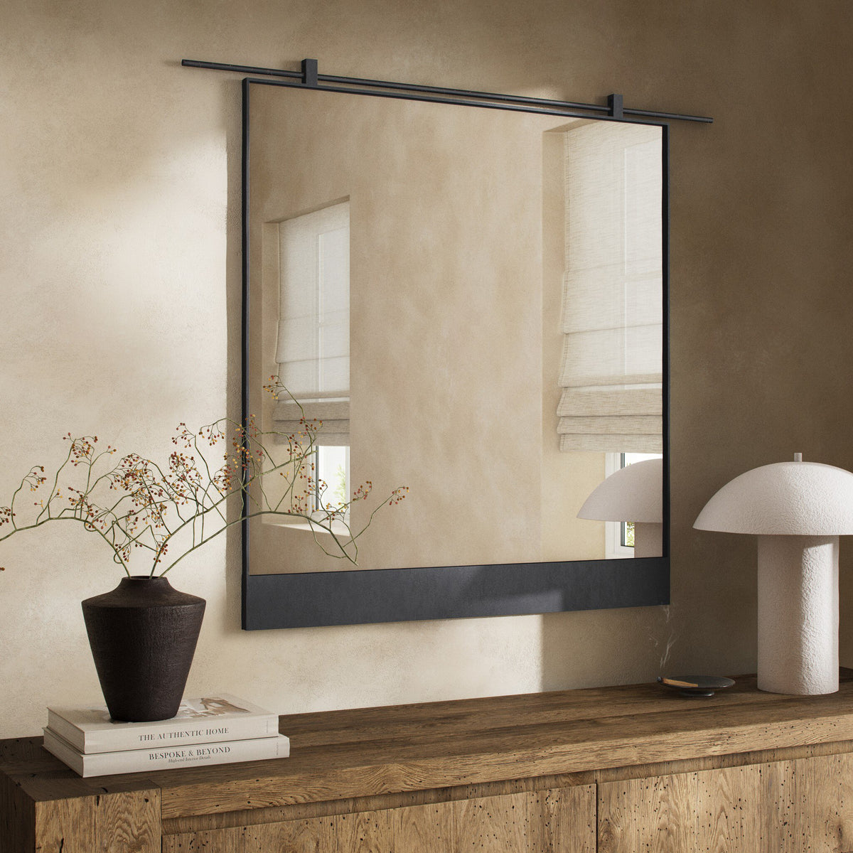 Chico Mirror - Antiqued Iron