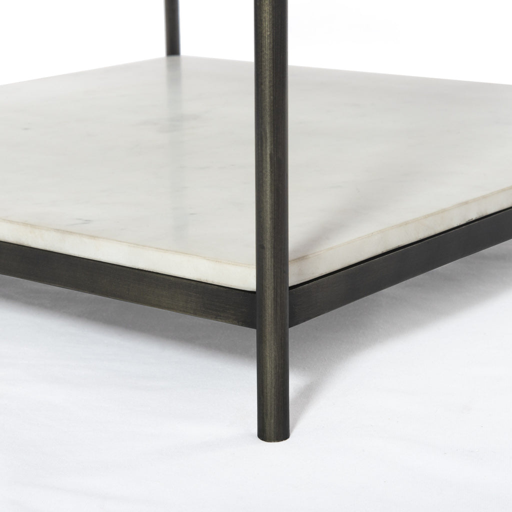 Felix Bunching Table - Polished White Marble