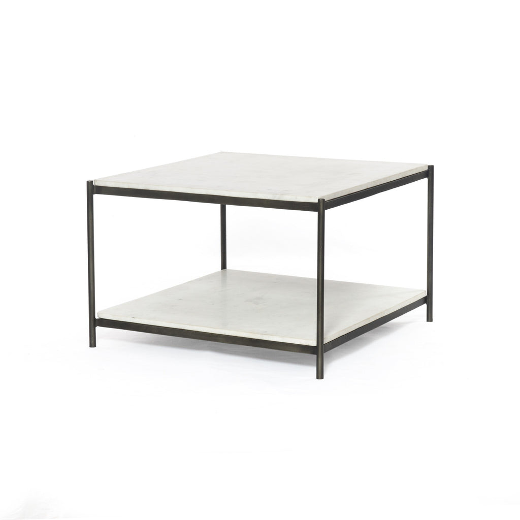 Felix Bunching Table - Polished White Marble