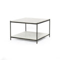 Felix Bunching Table - Polished White Marble