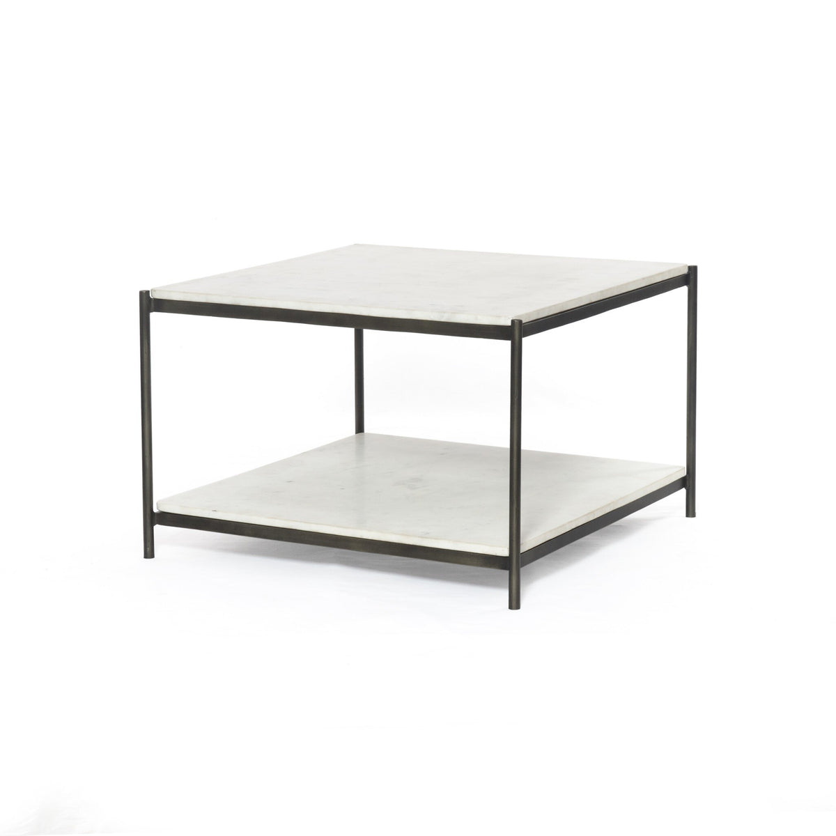 Felix Bunching Table - Polished White Marble