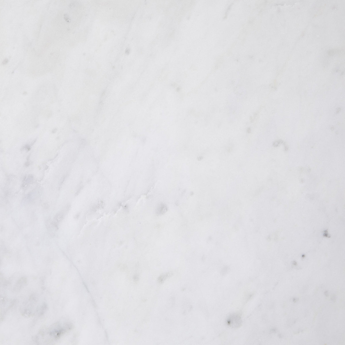 Felix Oval Nightstand - Polished White Marble