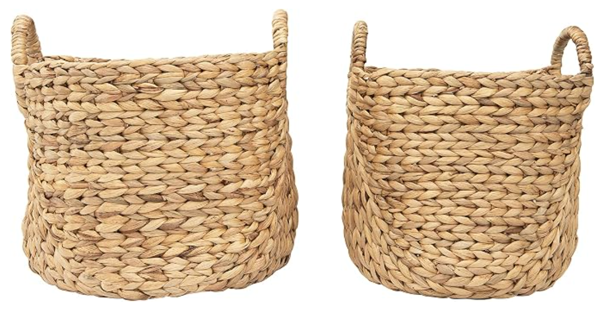 Handwoven Seagrass Handles (set)