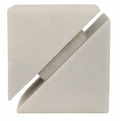 4" White Marble Cube
