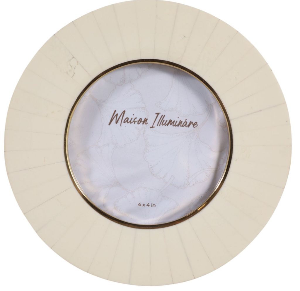 7" Ivory Frame