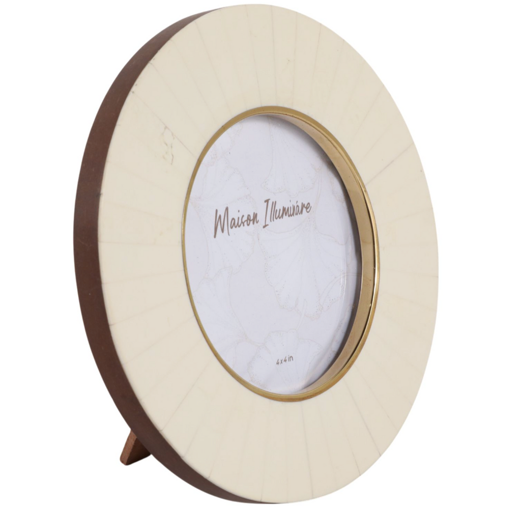 7" Ivory Frame