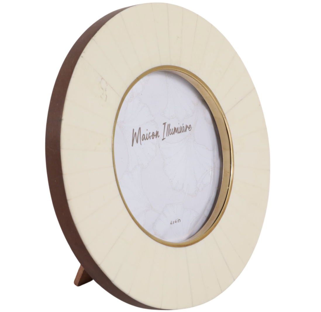 7" Ivory Frame