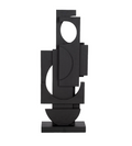 Black Abstract Sculpture