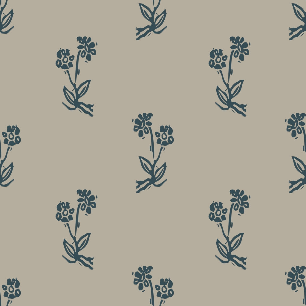 Stamped Flowers