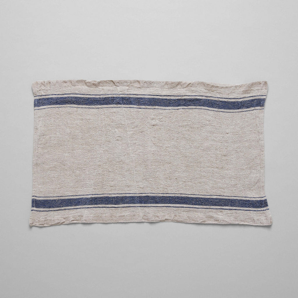 Vintage Stripe Linen Tea Towel