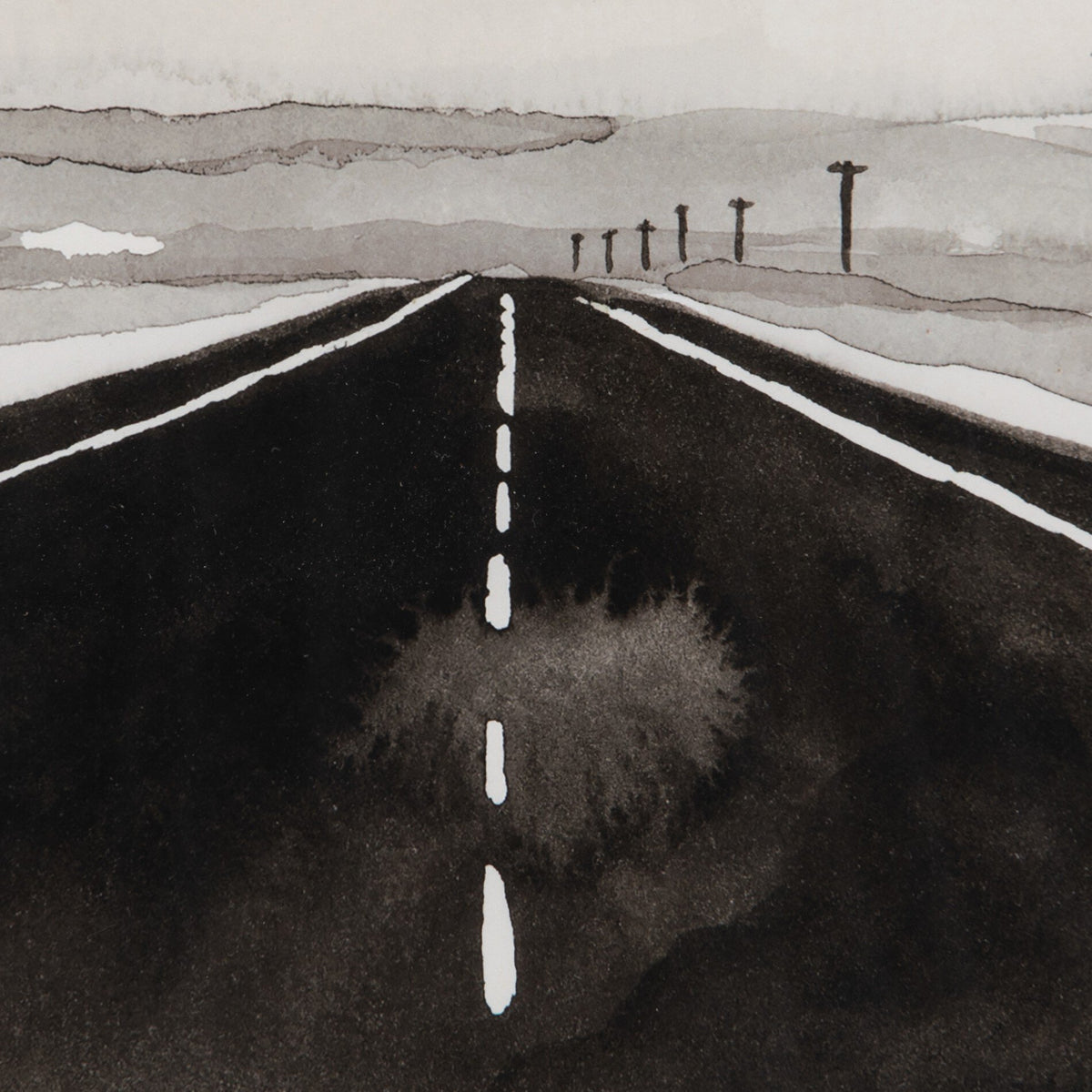 Open Road by Kelly Colchin - Black 2.5 Maple